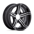 HE1827 15X6 6X5.5 -6 G-BLK-MCH (NO CAP) | Helo