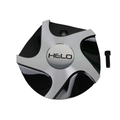 HE902 CAP GLOSS BLACK MACHINED | Helo