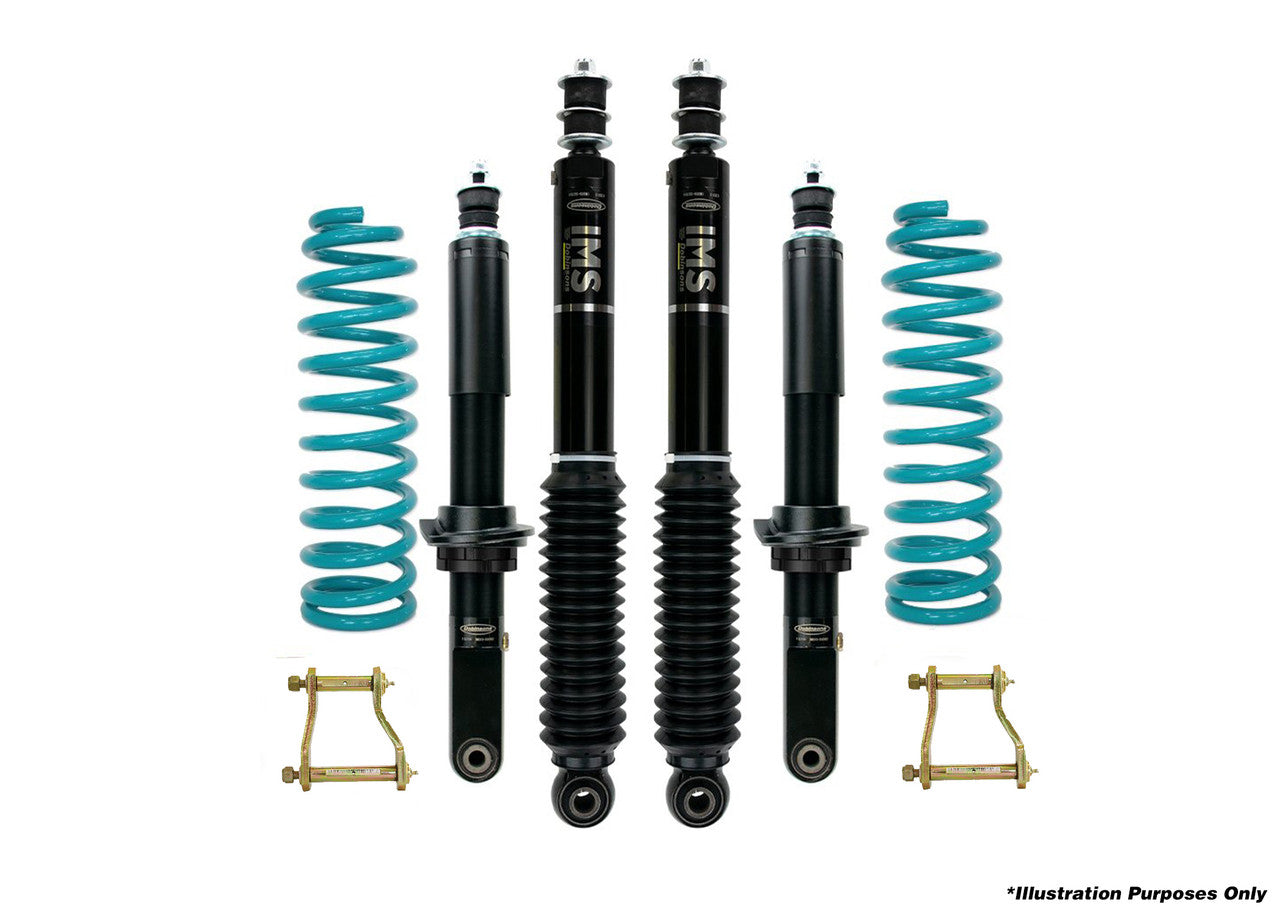 Dobinsons 1-3″ IMS Suspension Kit for Nissan NISSAN Frontier D41 2022 ON with extended rear shackles