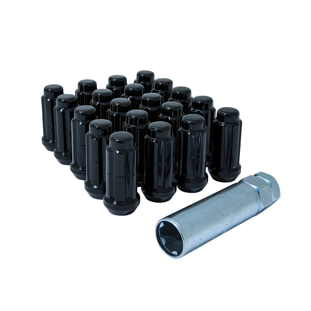 5LUG 14-1.50 SPLINE WIK TRUCK BLK GOR | Gorilla Automotive