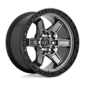 Fuel 1PC KICKER 17X9 6X4.5 66.06 GDB +12