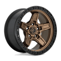 Fuel 1PC KICKER 17X9 5X5.0 71.5 ZDB -12