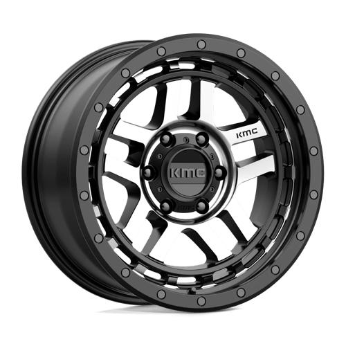 KM540 18X8.5 6X135 S-BLK MACH 00MM | KMC
