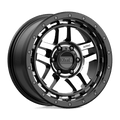 KM540 18X8.5 6X120 S-BLK MACH 18MM | KMC