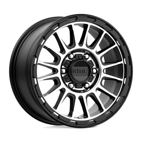 KM542 16X8 6X5.5 S-BLK MACH 00MM | KMC