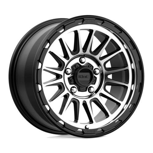 KM542 17X9 5X5.0 S-BLK MACH 18MM | KMC