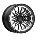KM542 17X9 6X4.5 S-BLK MACH 18MM CB 66.1 | KMC