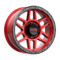 KM544 20X9 8X6.5 C-RED BLK-LP 00MM | KMC