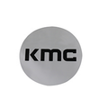 KM704 CAP SNAP IN - CHROME BLACK LOGO | KMC