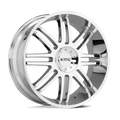 KM714 20X9 6X135/5.5 CHROME 30MM | KMC