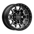 KM718 16X8 6X5.5 S-BLK GTCC 00MM | KMC