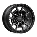 KM718 17X8.5 5X5.0 S-BLK GTCC 00MM | KMC