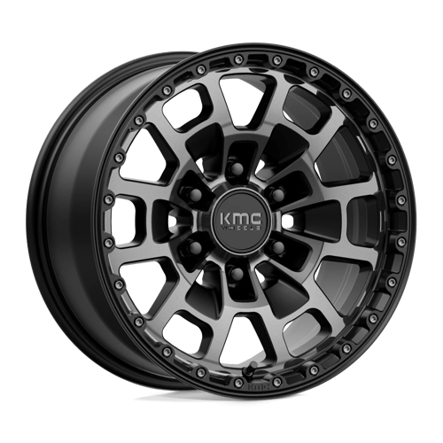KM718 17X8.5 6X135 S-BLK GTCC 18MM | KMC