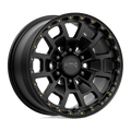 KM718 17X8.5 6X5.5 S-BLK 18MM | KMC