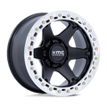 VI BL 20X10 5X5 71 -48 S-BLK MACH | KMC