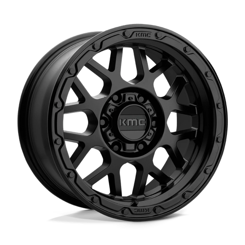 KM535 17X8.5 8X6.5 M-BLK 0MM | KMC