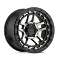 KM540 17X8.5 6X5.5 S-BLK MACH 18MM | KMC