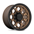 KM541 17X8.5 8X6.5 M-BRZ BLK LP 00MM | KMC
