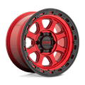 KM548 17X9 5X5.0 C-RED BLK-LP 00MM | KMC