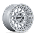 CRUX 17X8.5 6X5.5 106 +25 G-SLV-MCH-FC | KMC