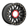 GRENADE UTV BL 15X7 4X110 S-BLK 10MM | KMC Powersports