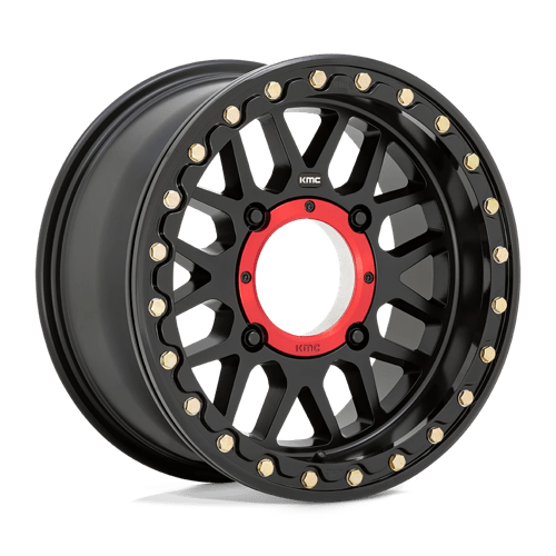 GRENADE UTV BL 15X7 4X110 S-BLK 10MM | KMC Powersports