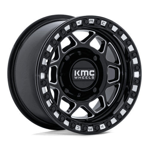 TORX UTV BL 15X7 4X156 115 +38 GBLK-MILL | KMC Powersports