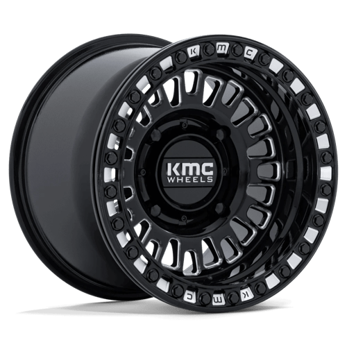 AZTEC UTV BL 15X7 4X156 115 +38 GBLK-MIL | KMC Powersports