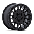 IMPACT UTV BL 15X7 4X156 115 +10 S-BLK | KMC Powersports