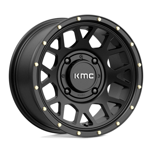 GRENADE UTV 14X7 4X137 S-BLK 10MM | KMC Powersports