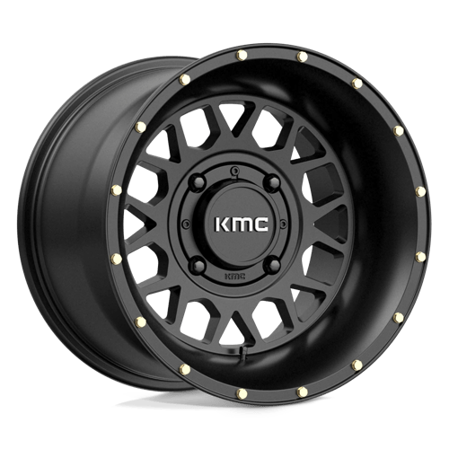 GRENADE UTV 15X10 4X137 S-BLK 00MM | KMC Powersports