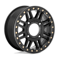 CAGE UTV BL 15X10 4X137 S-BLK BLK-RG +0 | KMC Powersports