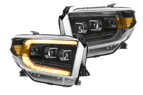 MM XB HEADS: TUNDRA (14-20)(AMBER DRL) | Morimoto