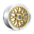 LSR 19X10 5X4.5 72 AU +25 GOLD & POL | Rotiform