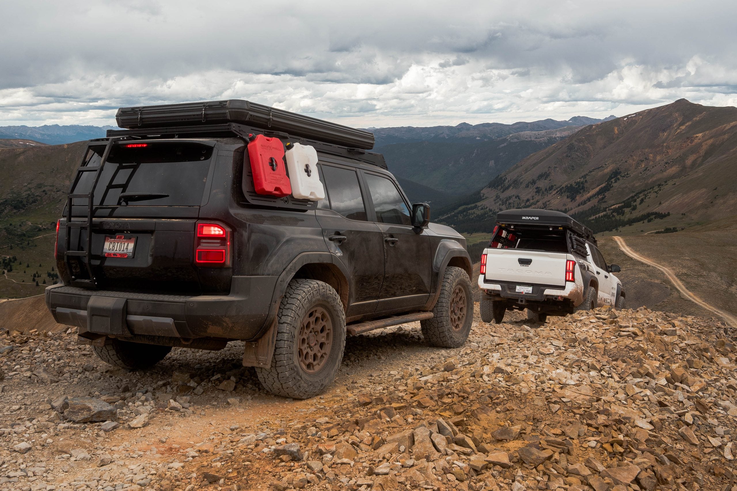 Land Cruiser Overland Kickout Rock Sliders | 2024-2025