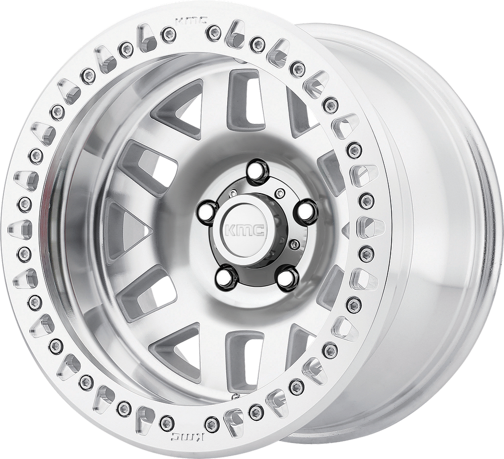KMC CAP 2PC BOLT-ON (PO/CH/CH) - 5X5 | KMC