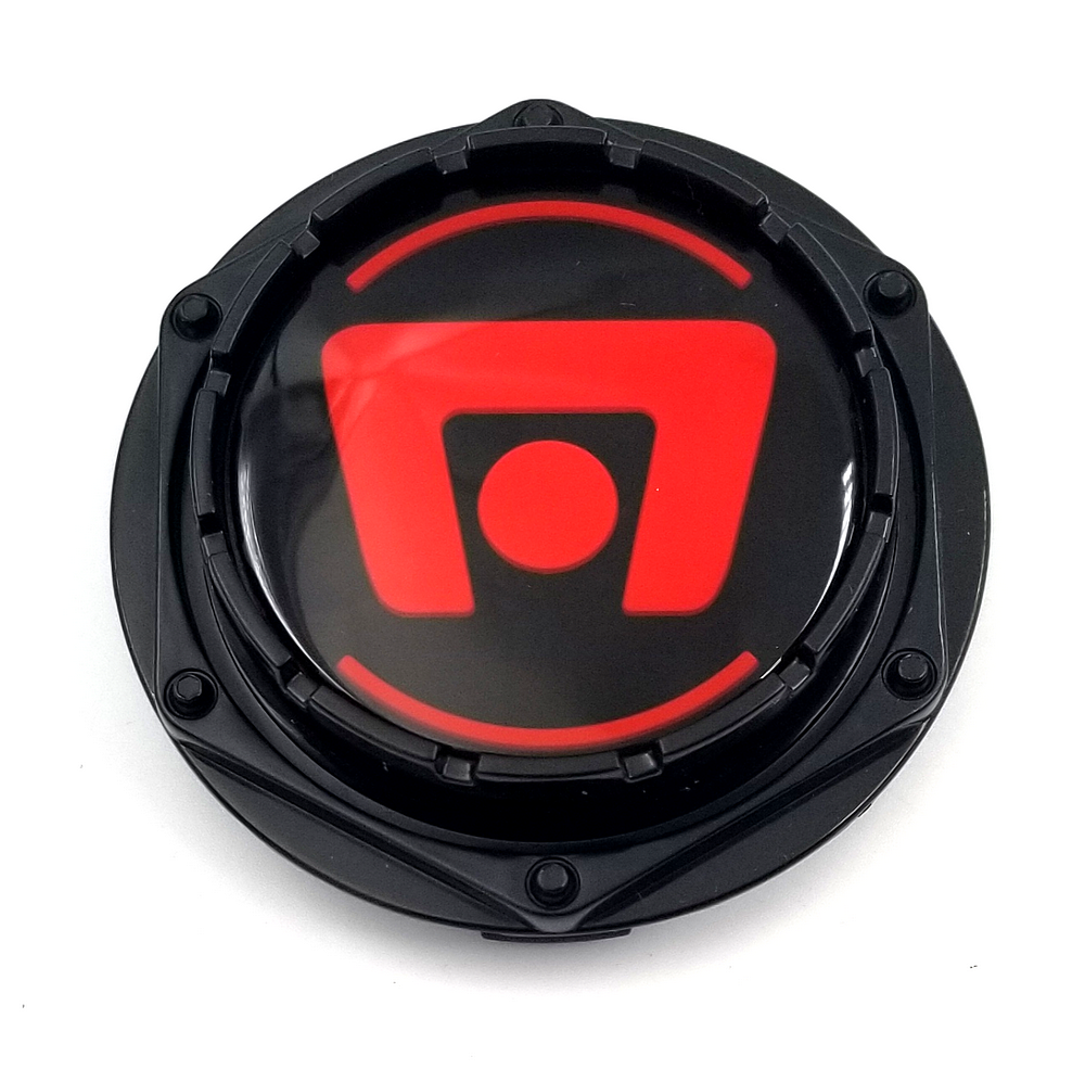 MR CAP MR116/MR117/MR118 BLACK RED LOGO | Motegi