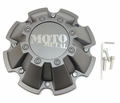 MOTO CAP STYLE A1 SATIN GRAY | Moto Metal