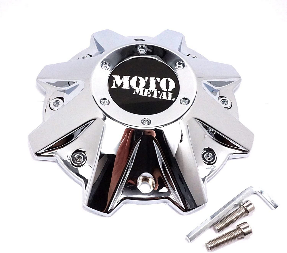 MO970 CAP CHROME W/ OPTIONAL OPEN END | Moto Metal
