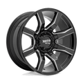 MO804 20X10 8X6.5 G-BLK MILL -18MM | Moto Metal