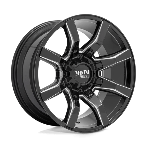 MO804 22X10 5X5.0/5.5 G-BLK MILL -18MM | Moto Metal