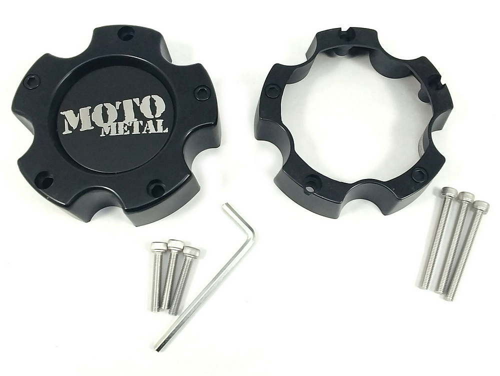 MTO CAP SATIN BLACK SMALL 5 LUG | Moto Metal