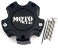 MOTO METAL CAP  MATTE BLACK 5 LUG | Moto Metal