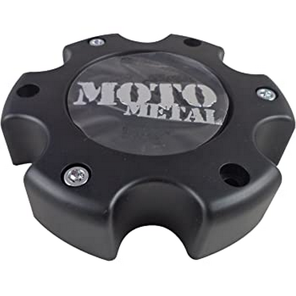 MOTO METAL CAP  MATTE BLACK 6 LUG | Moto Metal