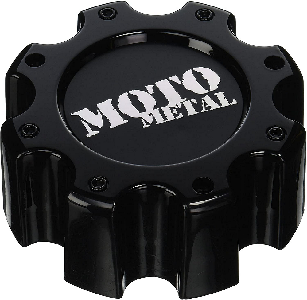 MOTO METAL CAP 8 LUG - GLOSS BLACK | Moto Metal