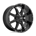 MO970 18X9 8X170 G-BLK MILL LIP 18MM | Moto Metal