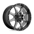MO970 20X10 8X180 G-GRY BLK LP 12MM | Moto Metal