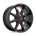 MO970 20X10 8X170 G-BLK MILL RTCC -18MM | Moto Metal