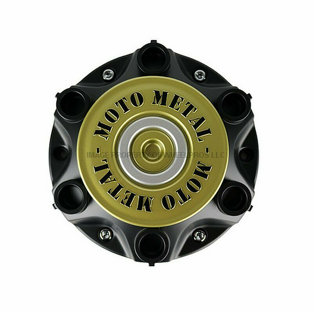 MO979 CAP 5/6 LUG SATIN BLACK | Moto Metal
