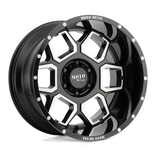 MO981 20X10 6X5.5 G-BLK MACH -24MM | Moto Metal